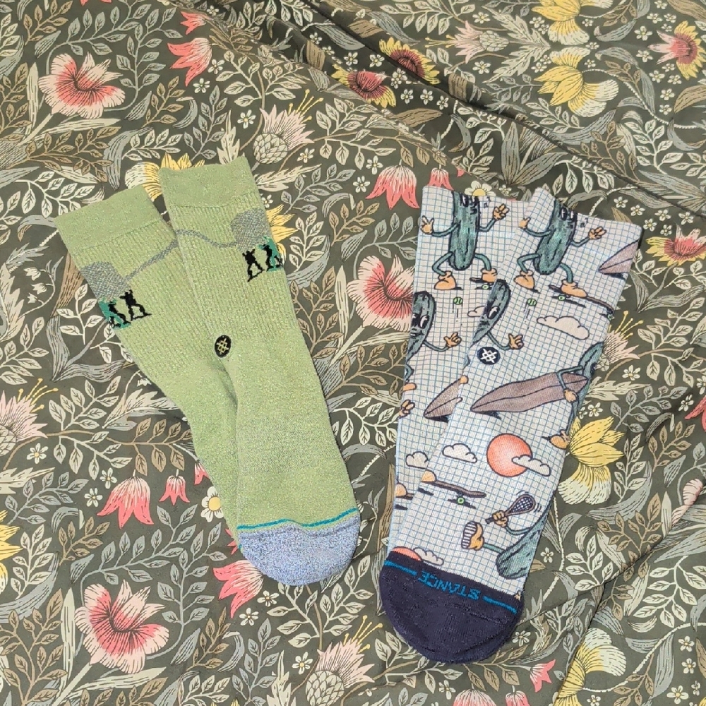 Stance Men's Disney Toy Story and Pickleball Patterned Casual Socks